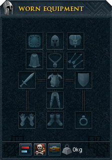 Worn equipment interface