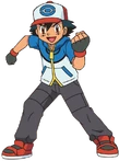 Ash Ketchum BW