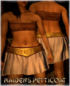 Armour Torso Maiden's Petticoat