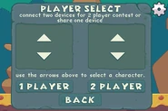 B.C. Bow Contest Player Select