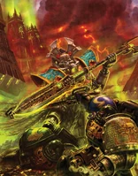 Necron Overlord vs. Deathwatch Michael Phillippi