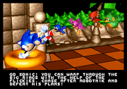 Sonic, you should spin around that thing, not to transport with others