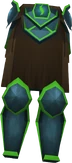 Guthix plateskirt detail