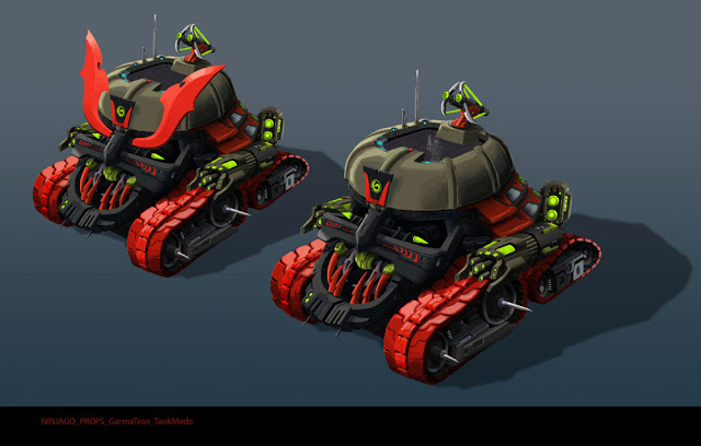 SEARCH AND BUY THIS PRODUCT AT AMAZON.COM NINJAGO PROPS GarmaTron TankMode 12.jpg - Brickipedia, the LEGO Wiki