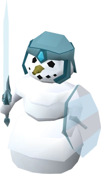 Melee snowman