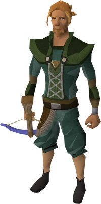 Blurite crossbow equipped