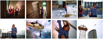 Fembots in Vegas - Jaime Flying Away Sequence