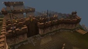 Saradomin fort aerial
