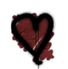 Red heart graffiti2