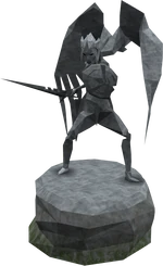 Plain Saradomin statue
