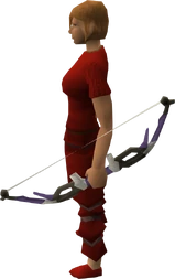 Grave creeper shortbow equipped