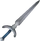 White dagger detail