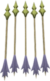 Zephyrium arrows detail