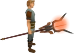 Dominion staff equipped