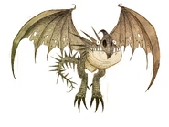 Dragons bod nadder background sketch