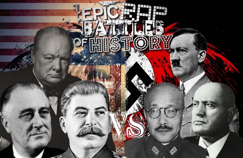 epic battle pits the two sides of WWII, the Axis Powers and the Allied ...