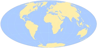 Simple-printable-world-map