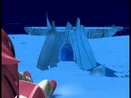 Ice sector Aelita sliding to a tunnel