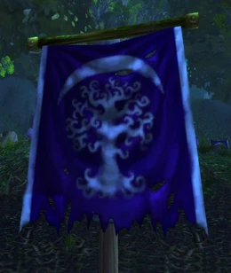 Drapeau aile argent