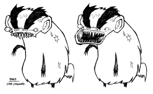 Monsters dinky