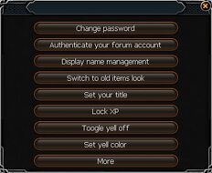 Account mgmt