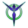 Scythe VS Logo Glass decal