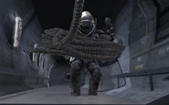 Riot Shield Juggernaut roping from Mi-17 MW3