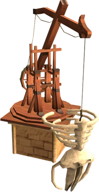 Whale skull trophy