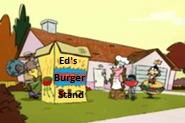 Barbeque stand