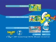 SmurfsSmurfetteCollectionDisc1menu2