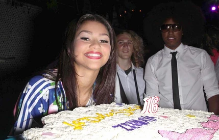 Zendaya-coleman-sweet-16-birthday-cake