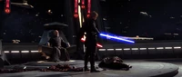 Dooku's death at the hands of Skywalker.