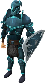 Rune armour set (t) equipped