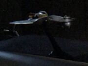 D7-class battle cruiser display model