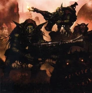 Ork Flamethrower Gretchin