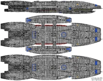 BS Columbia Galactica Type Block 1 Columbia Subclass 2
