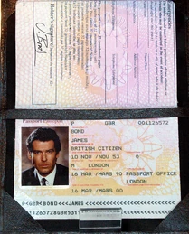 JamesBondPierceBrosnanPassport