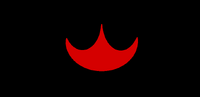 Flag of Makir (Pelta red tribal emblem)
