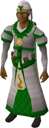 Guthix vestments equipped