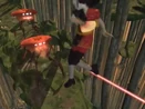 Yumi's airborne feat.