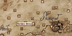 Meridia's Shrine MapLocation