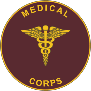 US Army Medical Corps Branch Plaque
