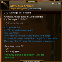 Gray Sky Omen