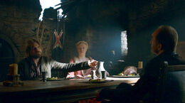 Jaime y Roose Bolton HBO