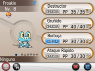 Lista de movimientos de Froakie