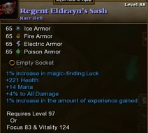 Regent Eldrayn's Sash 88