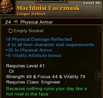 Machinist Facemask