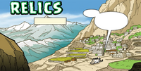 Relics, page one