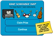 Band Scavenger Hunt