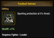 Football Helmet